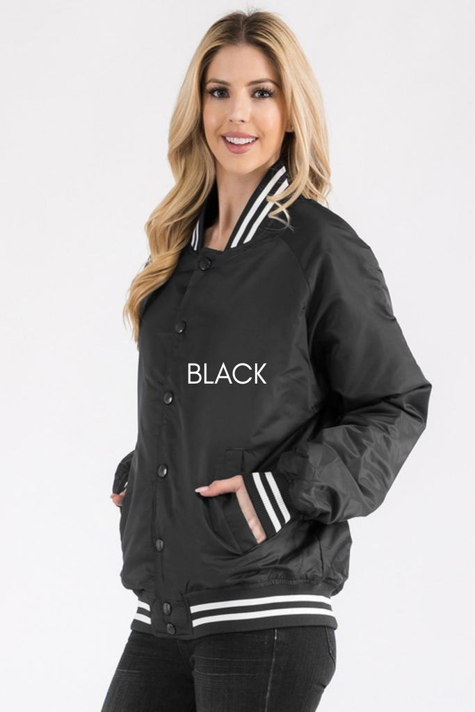 Bomber Jacket with Custom Name