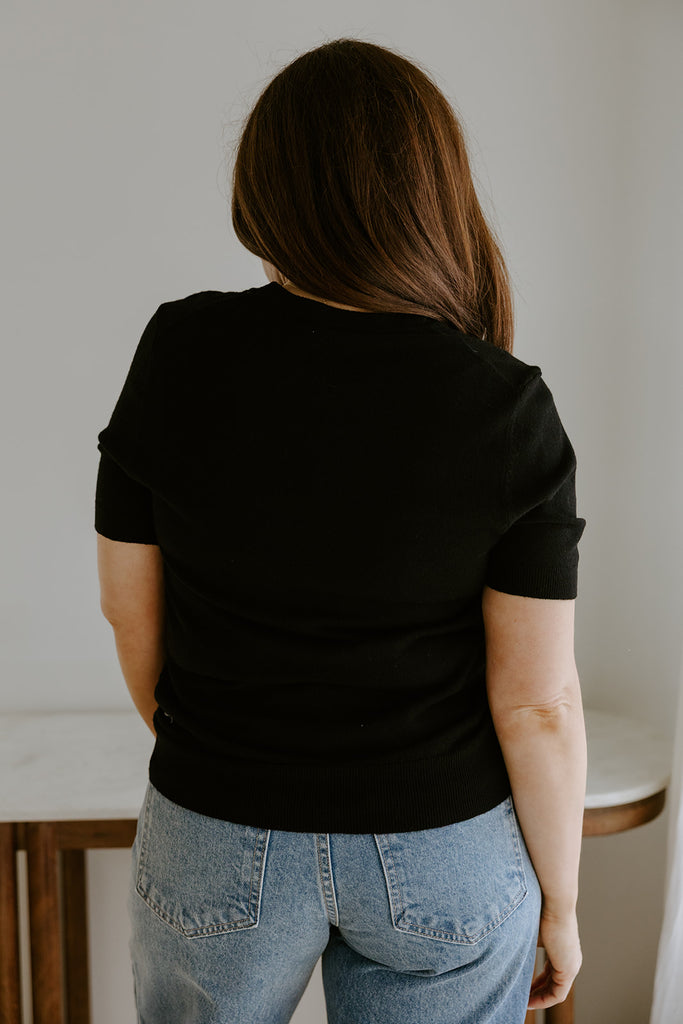 The Foundation Sweater - Black