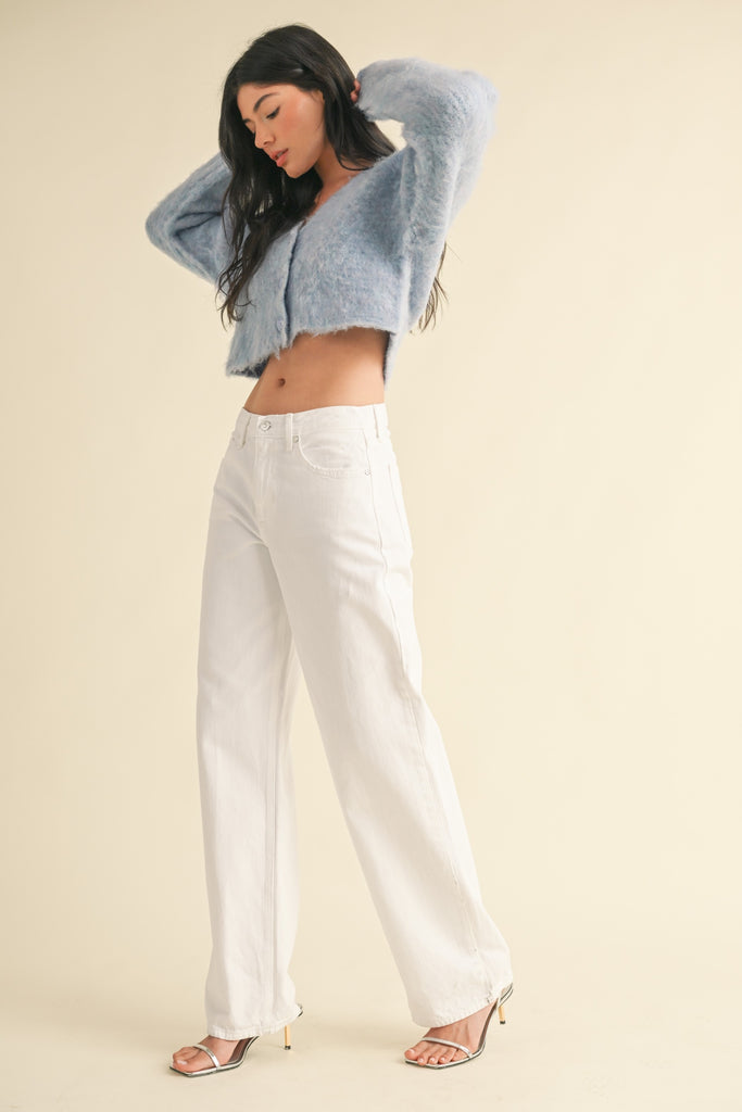 Relaxed Straight - White