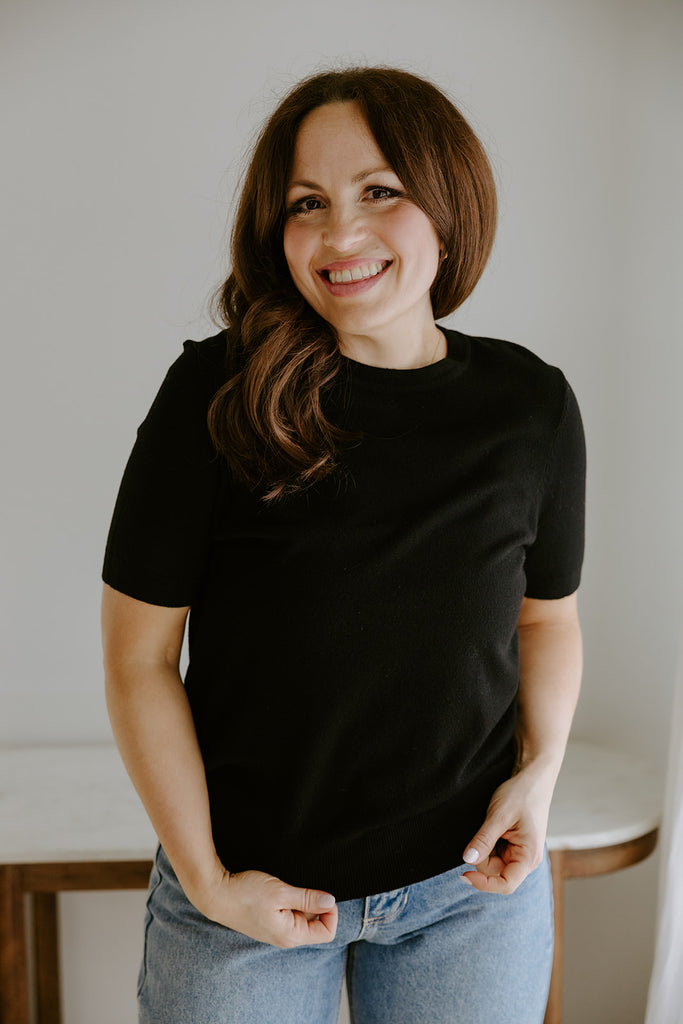 The Foundation Sweater - Black