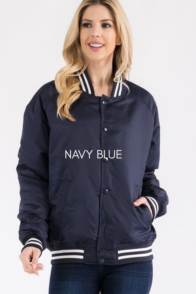 Bomber Jacket with Custom Name