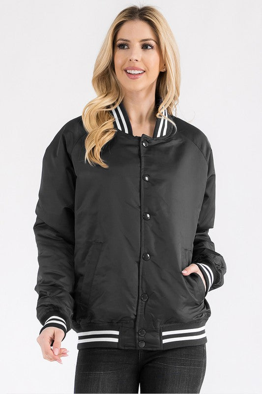 Bomber Jacket with Custom Name & Number