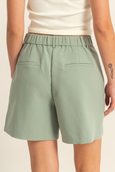 Classic Dress Short - Sage