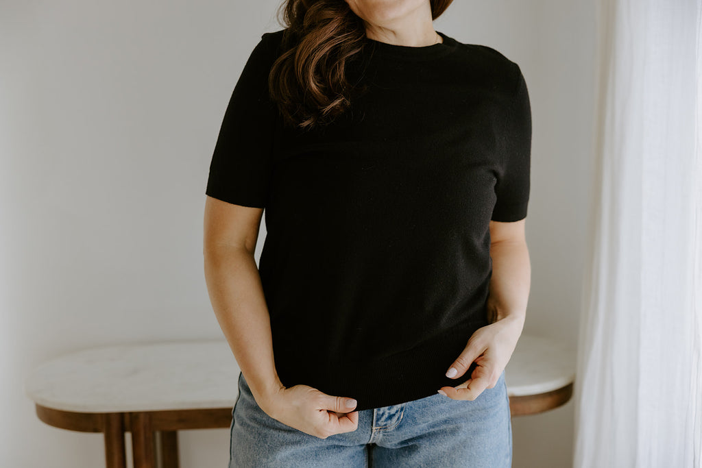 The Foundation Sweater - Black