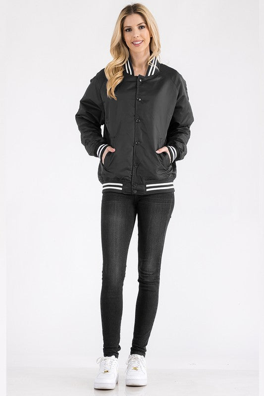 Bomber Jacket with Custom Name & Number