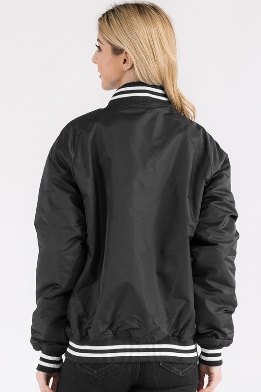 Bomber Jacket with Custom Name