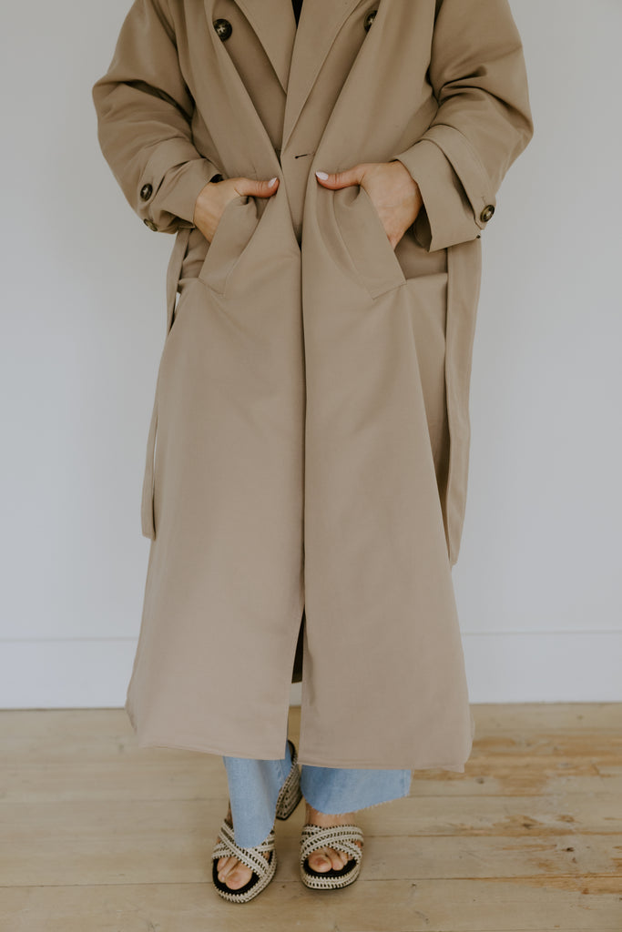 Long Trench Chloe - Mink