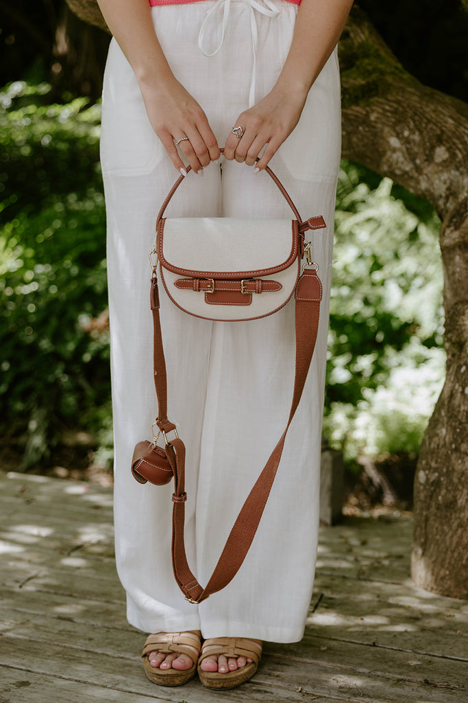 The Two-Tone Bag - Tan