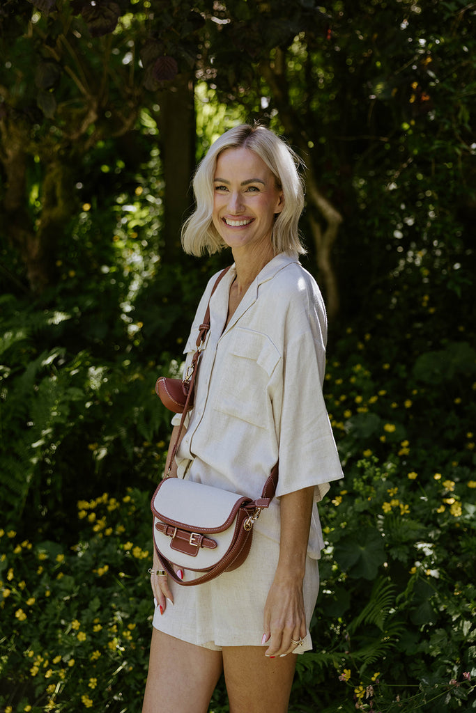 The Two-Tone Bag - Tan