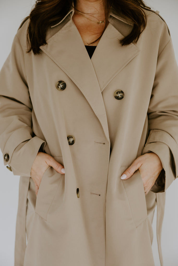 Long Trench Chloe - Mink