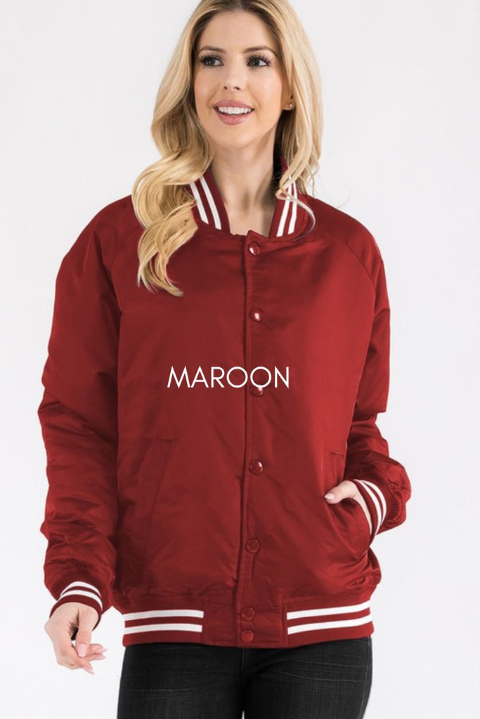 Bomber Jacket with Custom Name