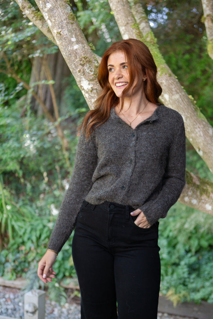 Button Up Cardigan - Torte