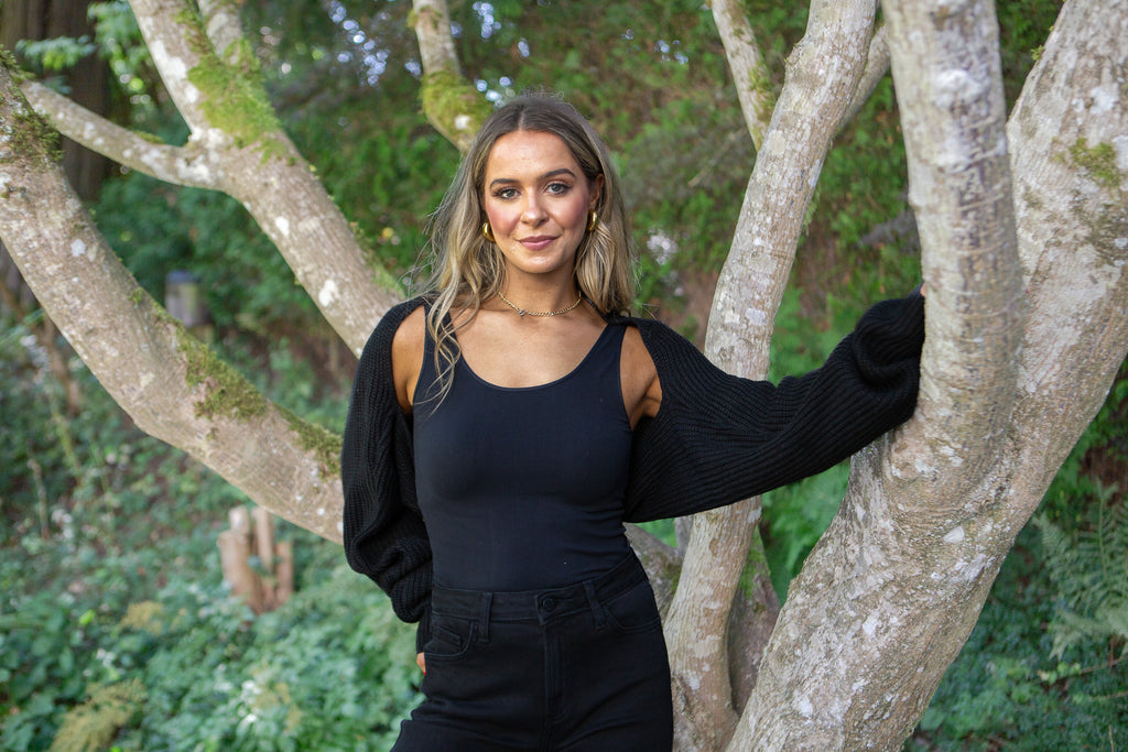 Knit Shrug - Black