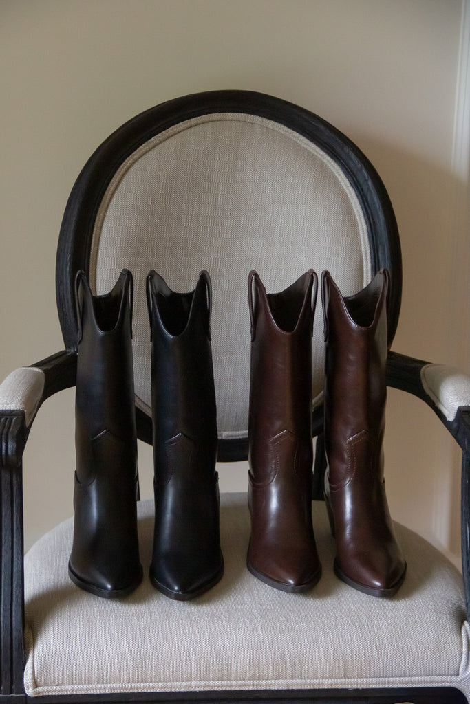 The New Cowgirl Boot - Black