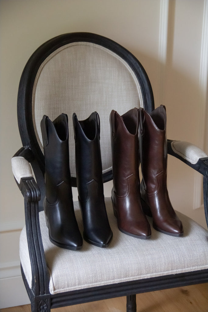 The New Cowgirl Boot - Black