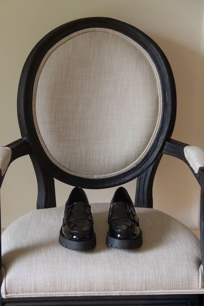 Black Patent Loafer