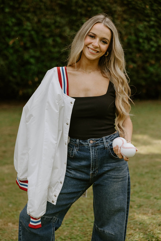 Bomber Jacket with Custom Name
