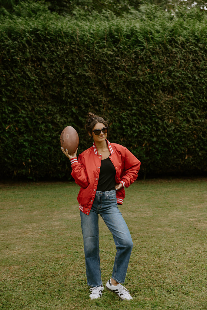 Bomber Jacket with Custom Name & Number