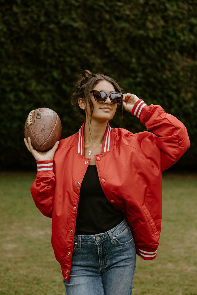 Bomber Jacket with Custom Name & Number