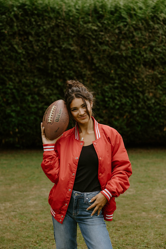 Bomber Jacket with Custom Name