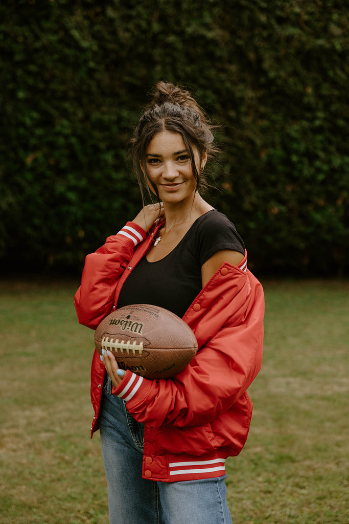 Bomber Jacket with Custom Name & Number