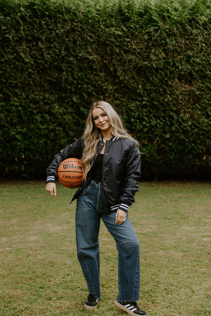 Bomber Jacket with Custom Name & Number