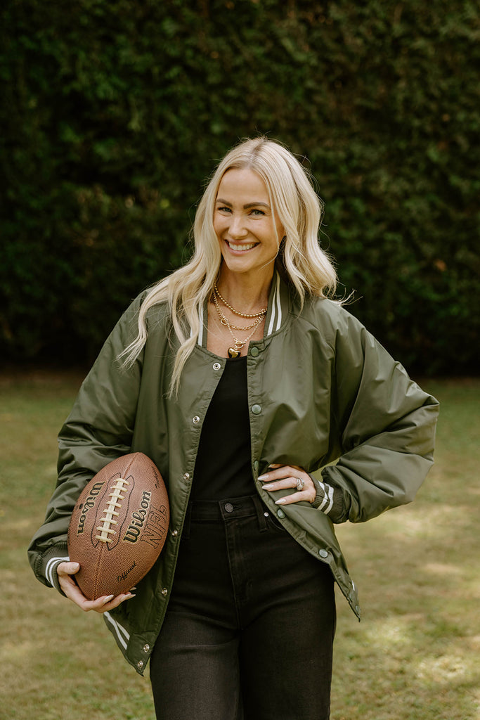 Bomber Jacket with Custom Name & Number