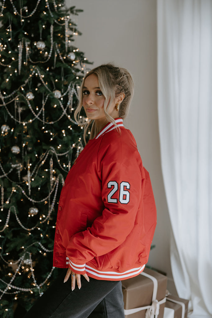 Bomber Jacket with Custom Name & Number