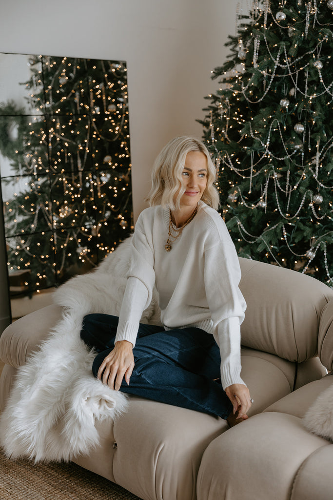 The Most Perfect Classic Sweater - Ivory