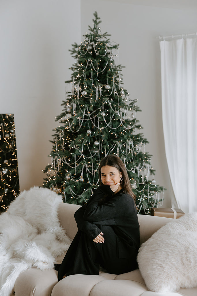 Super Soft Crewneck and Lounge Pant Set - Black