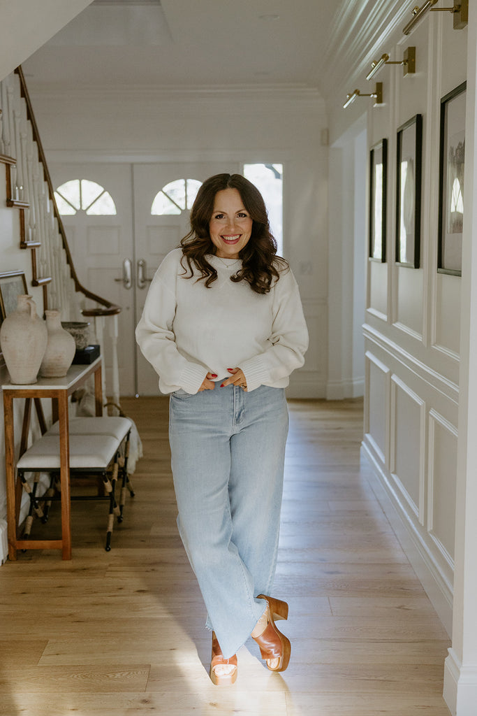 The Most Perfect Classic Sweater - Ivory