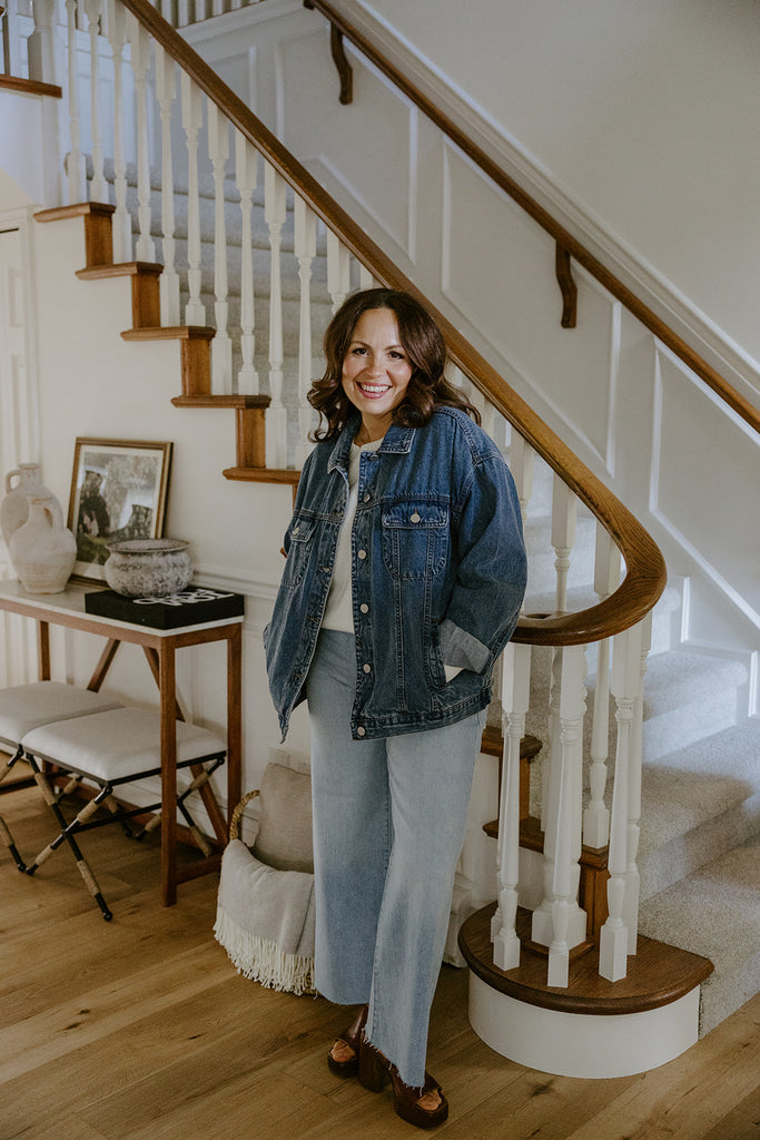 The Perfect Denim Jacket - Dark