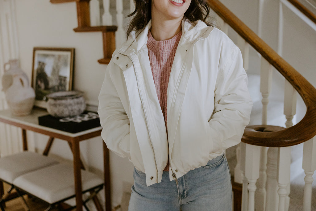 Lightweight Jacket - Ecru