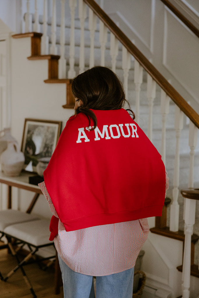 Amour Sweatshirt - Red