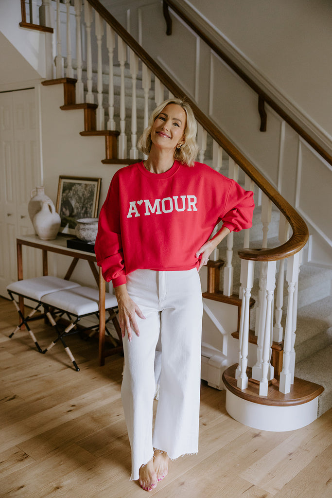 Amour Sweatshirt - Red