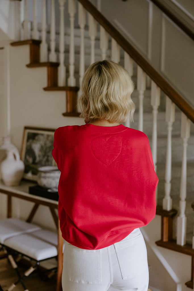 Amour Sweatshirt - Red