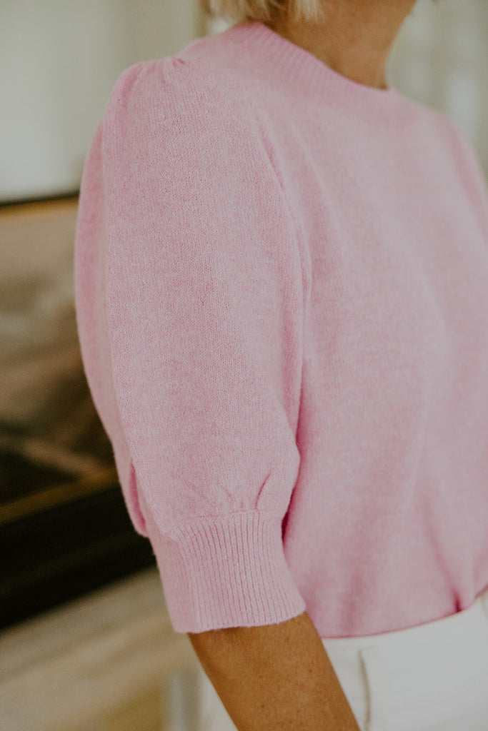 Pull Over Sweater - Pink
