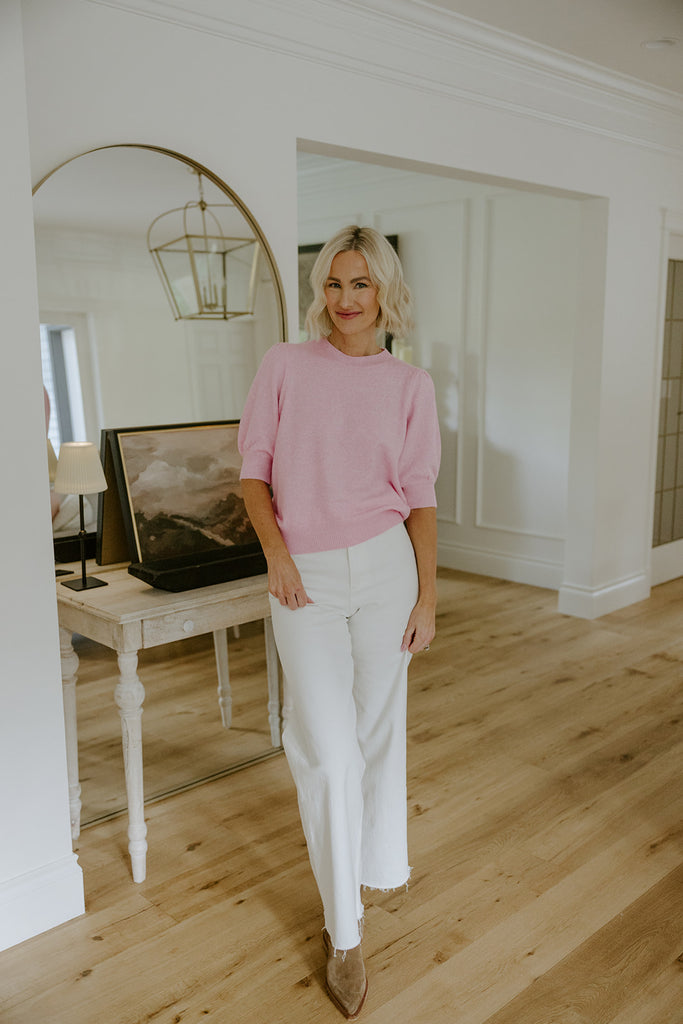 Pull Over Sweater - Pink