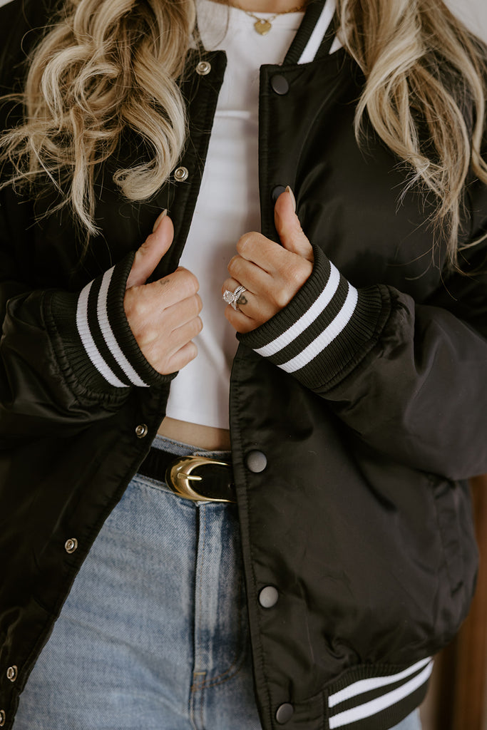 Bomber Jacket with Custom Name
