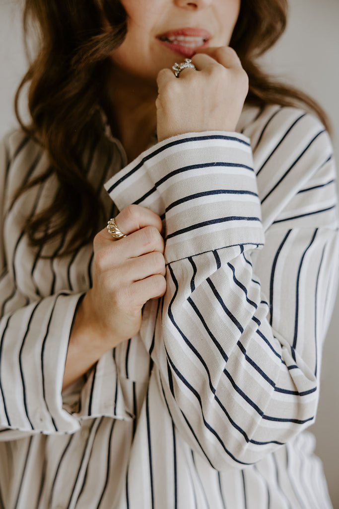 Button Up Stripe