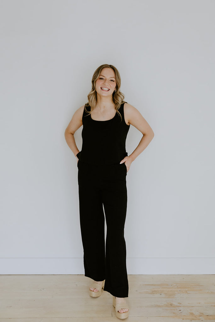 Linen Tank And Pant Set