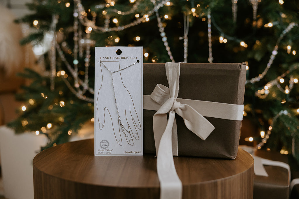 Hand Chain Bracelet - Silver