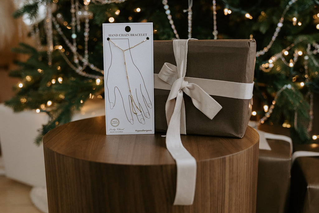 Hand Chain Bracelet - Gold