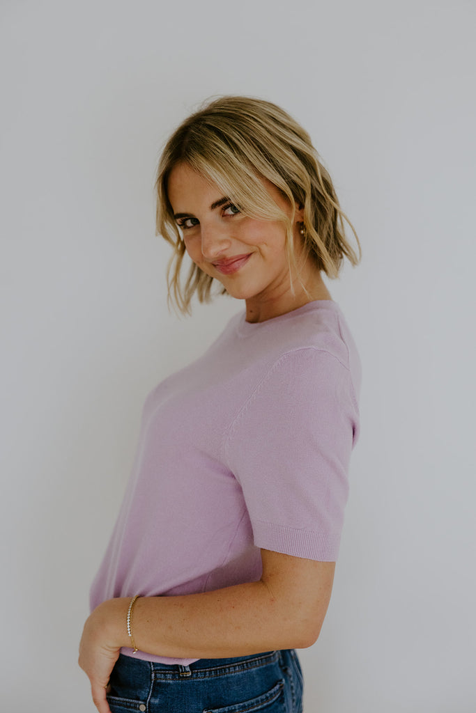 The Foundation Sweater - Lavender