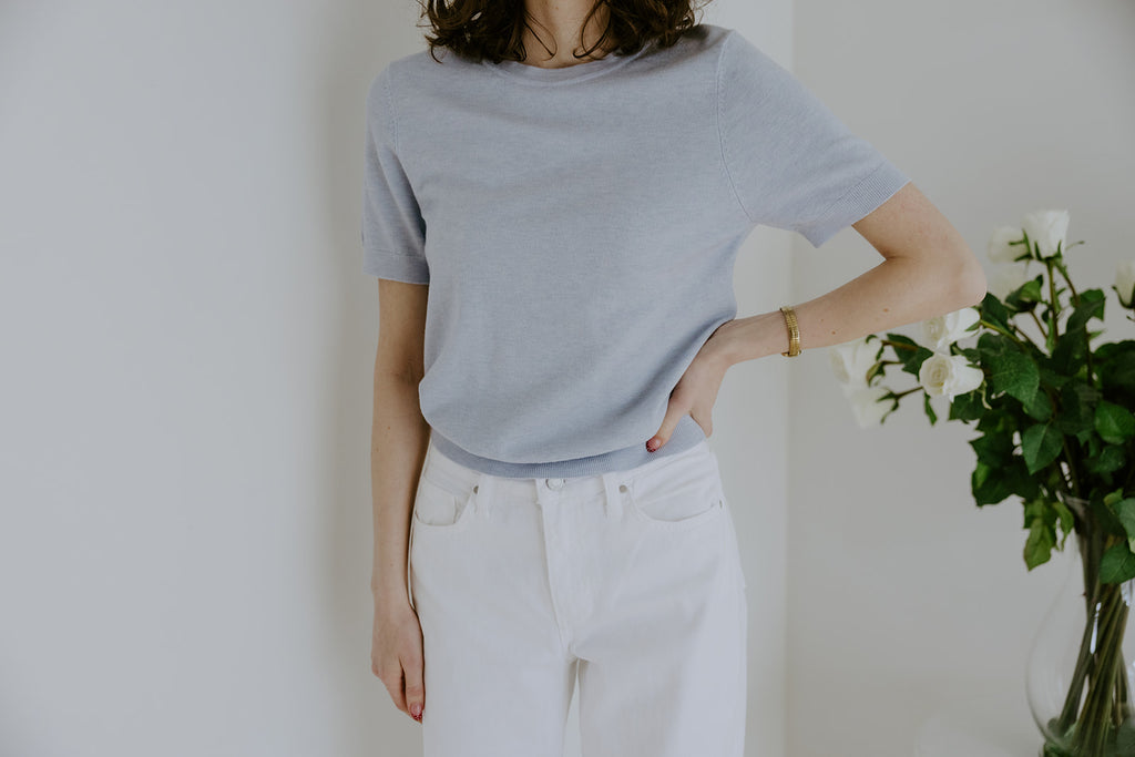 The Foundation Sweater - Sky