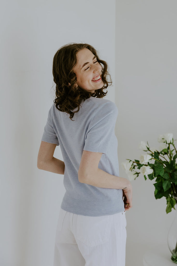 The Foundation Sweater - Sky