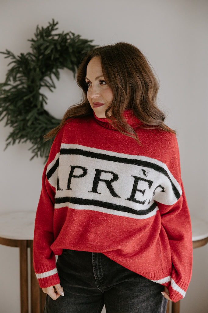 Apres Ski Sweater - Red
