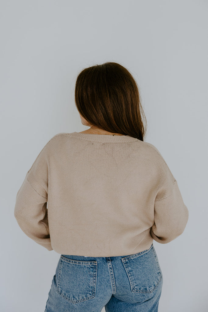 Anchor Sweater - Taupe