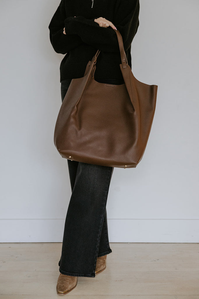 The Everyday Tote - Brown