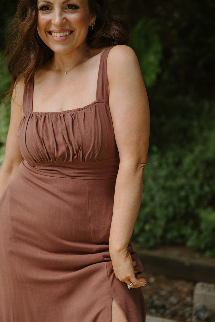 Midi Dress with Bodice - Coco